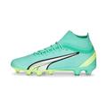 PUMA Men's Sport Shoes ULTRA PRO FG/AG Soccer Shoes, ELECTRIC PEPPERMINT-PUMA WHITE-FAST YELLOW, 44