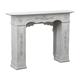 Biscottini fire surrounds 130x29x98 cm | wooden fire surround | fire surrounds only | fireplace frame with embossed decorations