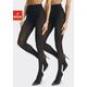 Feinstrumpfhose LASCANA Gr. S (32/34), schwarz Damen Strumpfhosen Feinstrumpfhosen