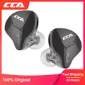 CCA FLA – oreillette métallique avec fil haut-parleur haute fidélité pour sport jeu dj musique