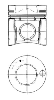 KOLBENSCHMIDT Reparatursatz, Kolben/Zylinderlaufbuchse Universal für MERCEDES-BENZ 4020300617 4020300437 A4020300437 93231960 Image
