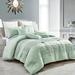 Latitude Run® Microfiber 7 Piece Comforter Set Microfiber in Green | Queen Comforter + 2 Standard Shams | Wayfair 251732E4C1E842FEA75FC09C69A814B6