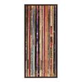 Williston Forge 'Sylvie Record Album Sleeves' by Robert Cadloff - Picture Frame Photograph Print on Canvas Metal | 40 W x 1.6 D in | Wayfair