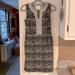 Anthropologie Dresses | Anthropologie Tabitha Marled Sheath Dress | Color: Black/Gray | Size: 2