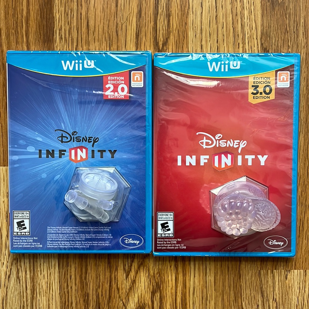 Disney Video Games & Consoles | Wii U Disney Infinity Bundle Nwt | Color: Black/Blue | Size: Os