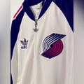 Adidas Jackets & Coats | Adidas Portland Trailblazers Warm-Up Jacket | Color: Red/White | Size: M