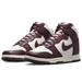 Nike Shoes | Nike Women's Dunk High 'Burgundy Crush' Dd1869-601 Leather Sneakers Size 8 | Color: Red/White | Size: 8