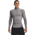 Under Armour Men's UA CG Armour Comp Mock, Men's Base Layer with a Polo Neck, Thermal Long Sleeve Top for Winter Running and Skiing with Anti-Odour Technology