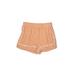 Forever 21 Shorts: Tan Solid Bottoms - Women's Size Small