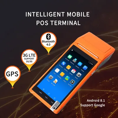 Terminal de point de vente intelligent Android mini machine de point de vente terminal mobile