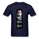 T-shirt à col rond pour homme à manches normales pour le sexe masculin avec Addams Rebel jeudi