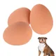 IkFor-Jouet coule en caoutchouc pour chien boule d'oeuf pour chien jouets interactifs pour chiot