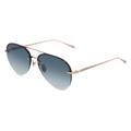 Scotch & Soda SS 5016 Damen-Sonnenbrille Vollrand Pilot Metall-Gestell, gold