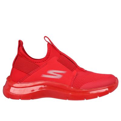 Skechers Boy's Skech Fast Ice Sneaker | Size 2.0 | Red | Textile/Synthetic