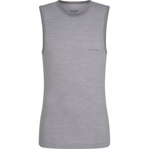 FALKE Herren Singlet Wool-Tech Light, Größe XL in Grau