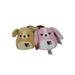 Squishmallows Official Kellytoys Plush 5 Inch Stevon the Golden Retriever Dog and Beemie the Pink Golden Retriever Dog Pair Valentines Edition Ultimate Soft Animal Plush Stuffed Toys