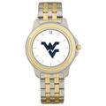 Unisex Silver/Gold West Virginia Mountaineers Two-Tone Team Logo Wristwatch