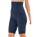 Plus Size Women's Mesh Accent High Waist Bike Short by Woman Within in Navy (Size 24)