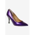 Women's Kanan Pump by J. Renee in Purple (Size 7 1/2 M)