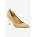 Women's Kanan Pump by J. Renee in Natural Gold (Size 9 M)