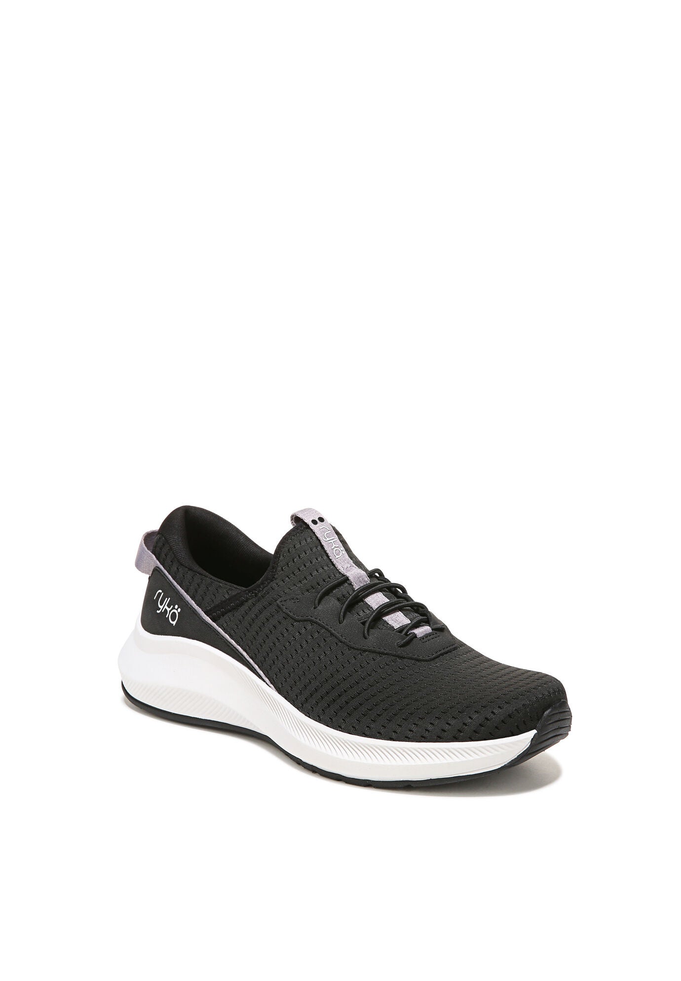 Wide Width Women's Devotion X Sneaker by Ryka in Black (Size 7 1/2 W)