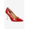 Wide Width Women's Kanan Pump by J. Renee in Red (Size 8 1/2 W)