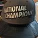 Nike Accessories | Alabama Crimson Tide Football 2012 National Champions Nike Locker Room Cap Hat | Color: Black/Gray | Size: Snapback