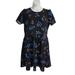 Lularoe Dresses | Lularoe Nicole Dress | Color: Black/Blue | Size: 3x