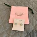 Kate Spade Jewelry | Kate Spade Sparkly Stud Earrings | Color: Gold/White | Size: Os