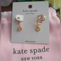 Kate Spade Jewelry | Kate Spade Gold Heart Huggie Earrings | Color: Gold | Size: Os