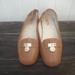 Michael Kors Shoes | Michael Kors Brown Gold Leather Loafer Shoe Size 9m Shoes | Color: Brown/Gold | Size: 9