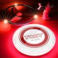 TOSY Patented Boomerang - 3 Super Bright LEDs, Rechargeable, Auto Light Up, Launcher & Flying Disc/frisbee included, Perfect Outdoor Games, Birthday & Camping Gift for Men/Boys/Teens/Kids