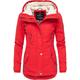 Winterjacke MARIKOO "Bikoo" Gr. XS (34), rot Damen Jacken Winterjacken