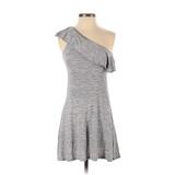 American Eagle Outfitters Casual Dress - Mini: Gray Marled Dresses - Women's Size X-Small