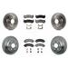 2000-2001 Chevrolet Suburban 1500 Front and Rear Brake Pad and Rotor Kit - TRQ