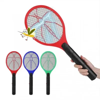 Raquette anti-moustiques électrique sans fil avec batterie pour tuer les insectes volants à la
