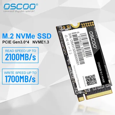 OSCOO-Disque dur interne SSD M2 PCIe NVMe 3.0x4 256 Go 512 Go 1 To pour ordinateur de bureau PC