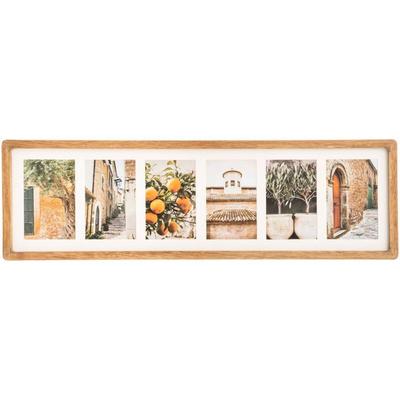 Atmosphera - Bilderrahmen-Collage Milea - 6 Fotos - Mangobaum und Glas créateur d'intérieur Image