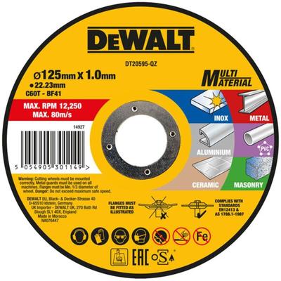 DeWALT Zubehör - Trennscheiben-Set 125x22,23 mm, 25-tlg. DT20595 Image