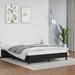 vidaXL Bed Frame Upholstered Platform Bed Base Frame for Bedroom Faux Leather