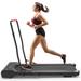 Under Desk Walking Pad Mini Treadmill with Handlebar Foldable