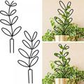 2pcs Plant Climbing Frame Stand 4.6 Ã—12.4 Climbing Rattan Wrought Iron Flower Stand Outdoor Potted Plant Stand Garden Trellis for Climbing Plants Indoor Plant Support Stake for Plants Support