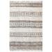 Casavani Vintage Area Kilim Gray Rugs Natural Fiber Cotton Durries 4x7 feet