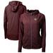 Women's Cutter & Buck Maroon Texas A&M Aggies Adapt Eco Knit Full-Zip Hoodie