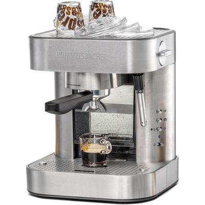 ROMMELSBACHER Espressomaschine "EKS 2010" Kaffeemaschinen silberfarben Kaffeemaschine