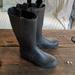 J. Crew Shoes | J. Crew Lug Sole Rain Boots | Color: Black | Size: 8