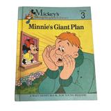 Disney Other | Minnie’s Giant Plan Hardcover Mickey’s Young Readers Library Vintage Kids Book | Color: Blue/Yellow | Size: Osg