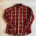 J. Crew Shirts | J Crew Quality Woven Shirts Tailored By J Crew Size L 100% Cotton | Color: Blue/Red | Size: L