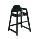 Hight Quality, Stackable Baby High Chair, Restaurant Commercial Highchair, Durable Dining Feeding Chair with Steps, High Chairs for Babies and Toddlers, Restaurant Wood High Chair, Seria 01