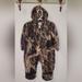 Columbia Jackets & Coats | Columbia Fleece Camo Zipup Hooded Baby One Piece Cold Weather Suit 18 Months | Color: Tan | Size: 18mb